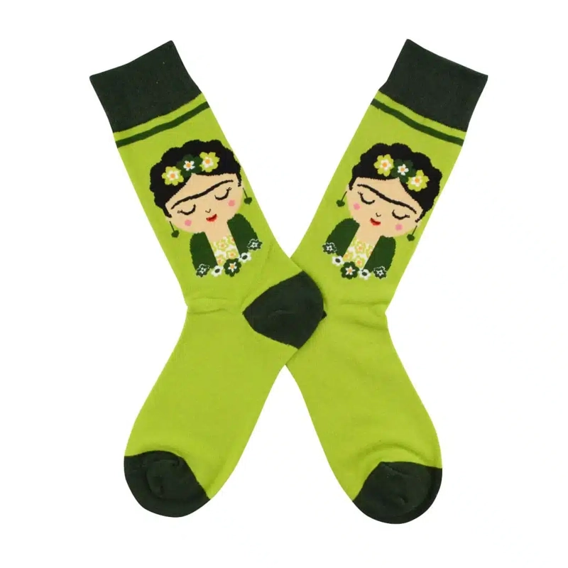 CALCETINES MUJER FRIDA ALGODON ESTAMPADO - 3