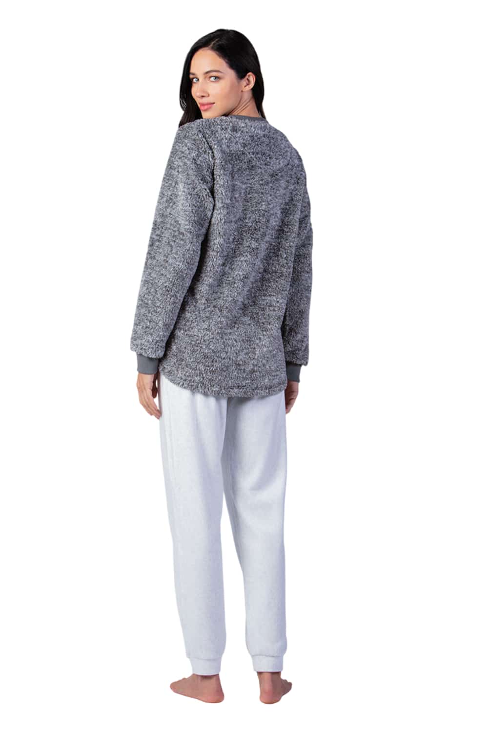 PIJAMA POLAR MUJER LADY GENNY PELUCHE - 3