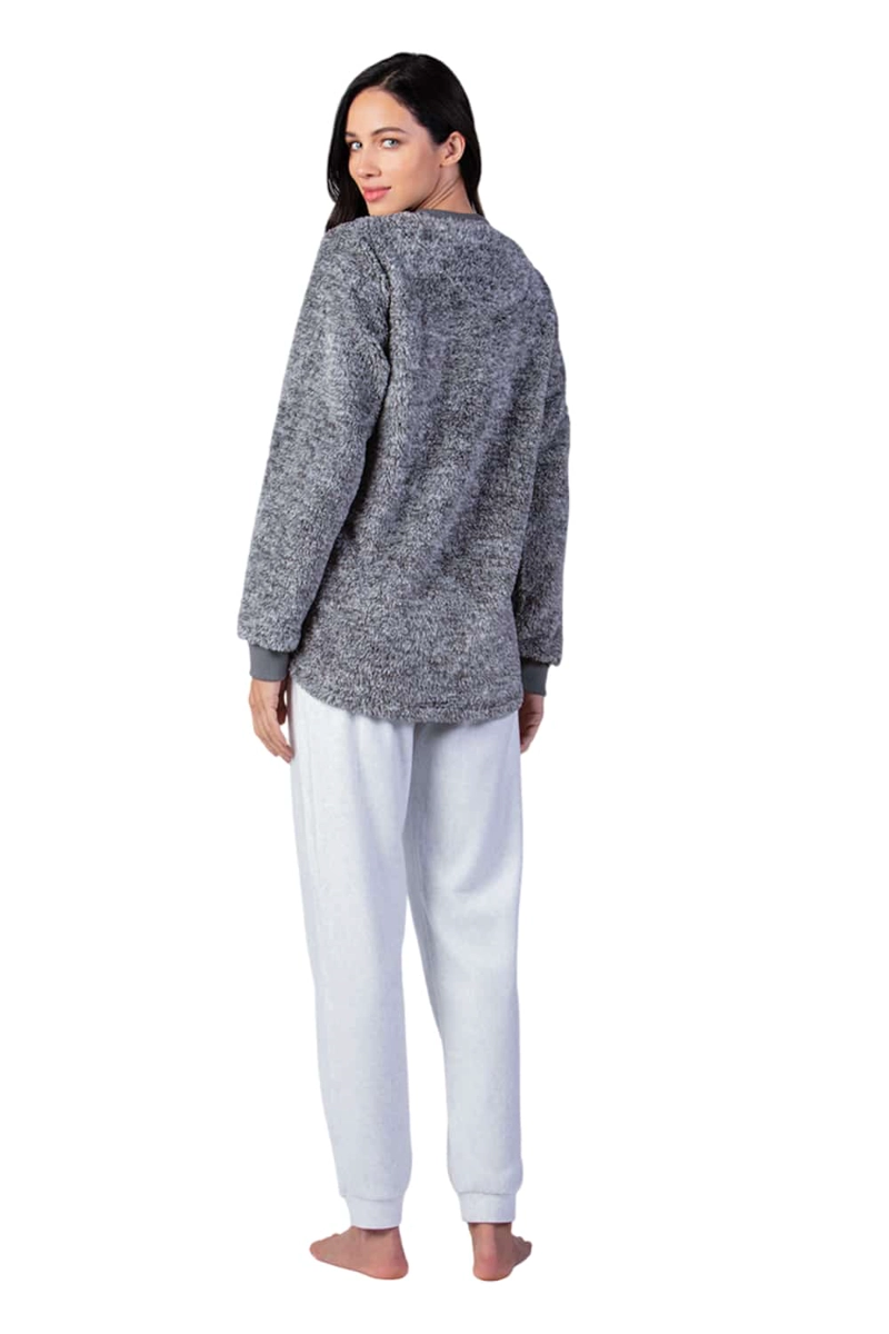 PIJAMA POLAR MUJER LADY GENNY PELUCHE - 3