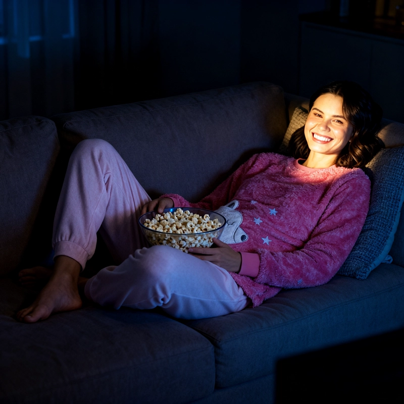 PIJAMA POLAR MUJER LADY GENNY PELUCHE - 7