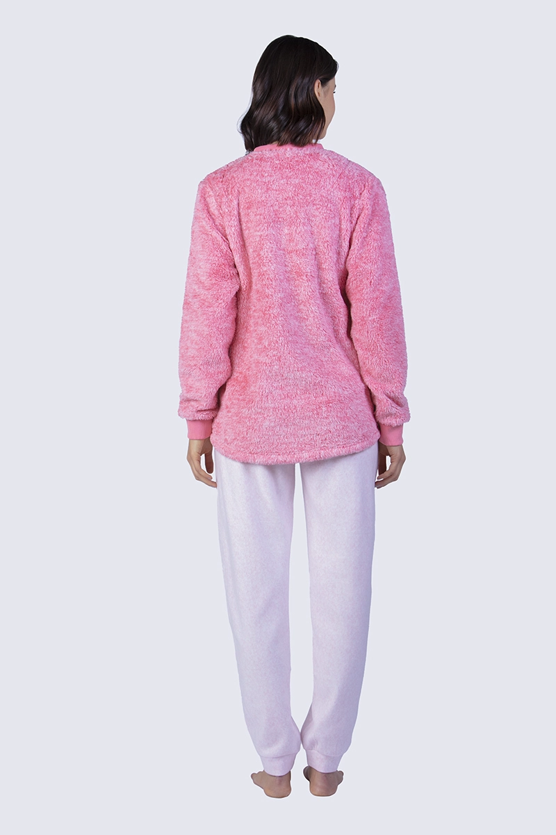 PIJAMA POLAR MUJER LADY GENNY PELUCHE - 9