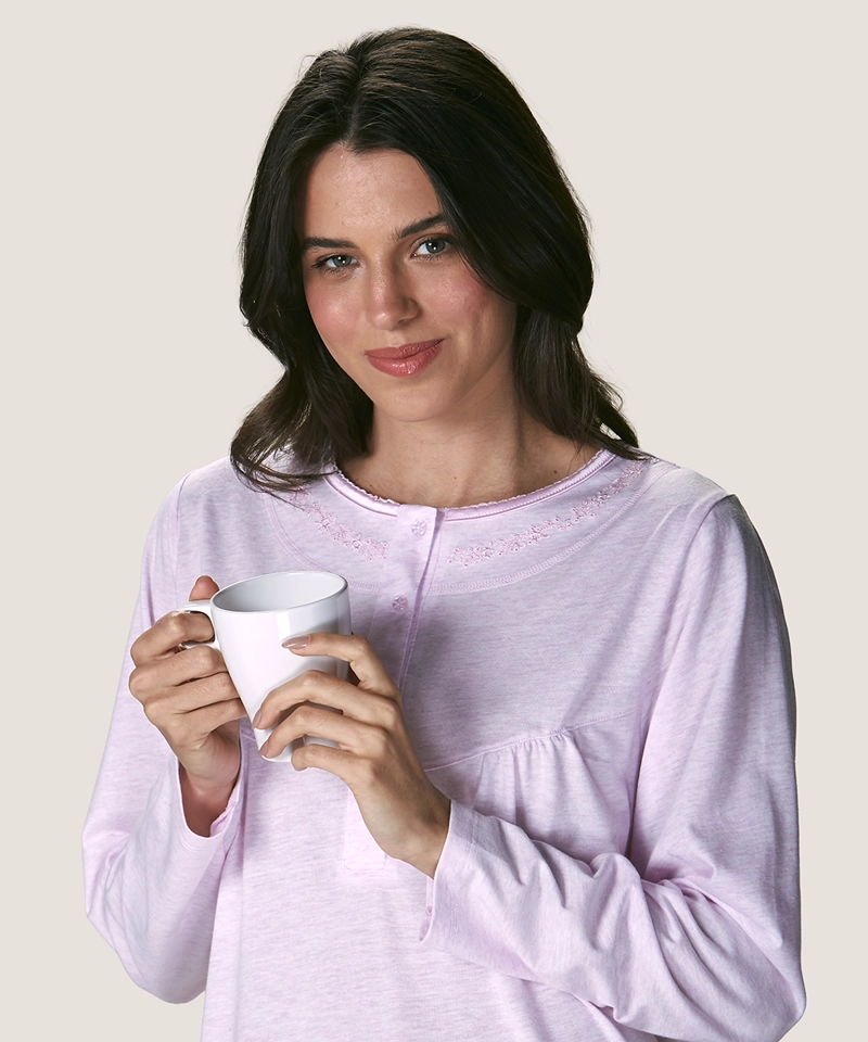 CAMISA PARA DORMIR COTTON LADY GENNY - 1
