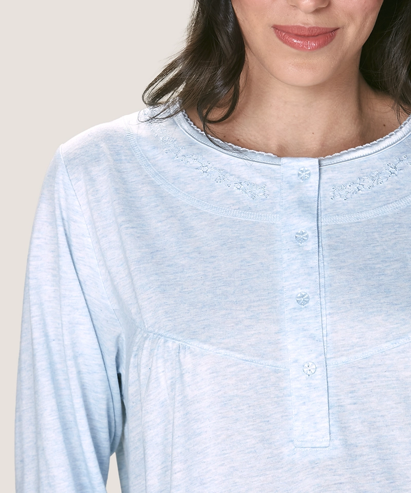 CAMISA PARA DORMIR COTTON LADY GENNY - 4