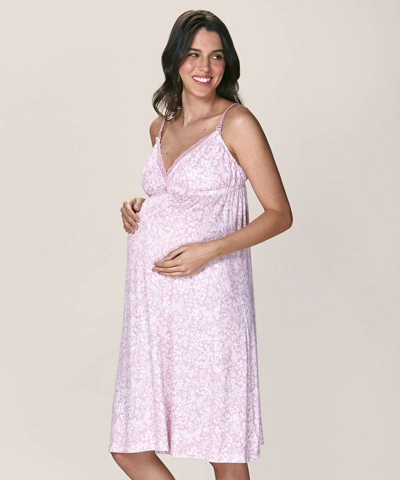 CAMISOLA MATERNAL VISCOSA | FRESCURA Y ESTILO ROMANTICO - 1