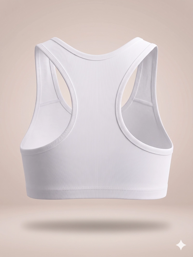 TOP ALGODÓN NIÑA LADY GENNY BLANCO SPANDEX - 6