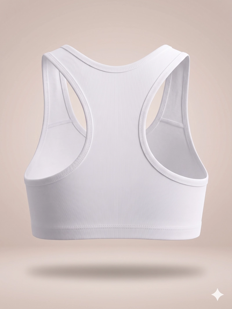 TOP ALGODÓN NIÑA LADY GENNY BLANCO SPANDEX - 6