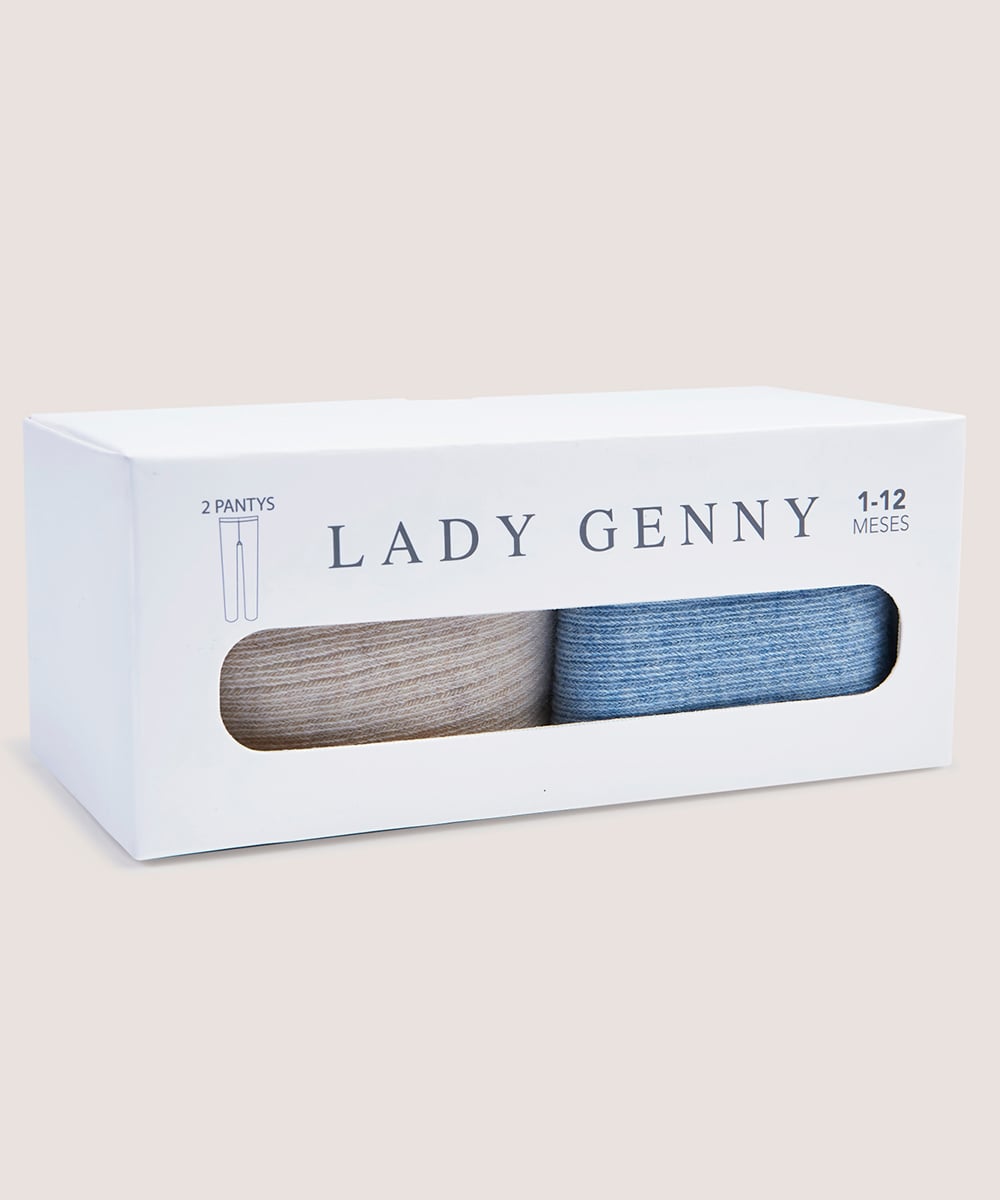 PACK 2 PANTY ALGODÓN NIÑO LADY GENNY BEBÉ - 1
