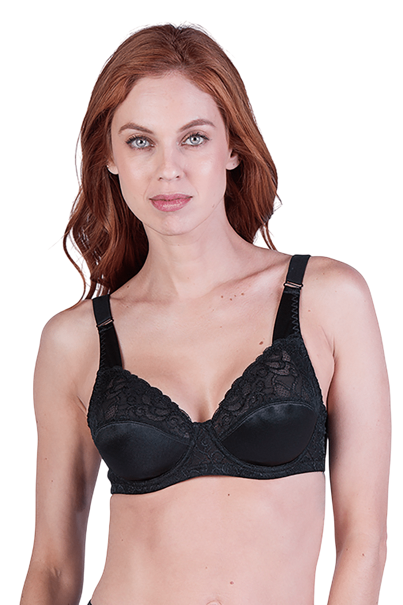 SOSTÉN MICROFIBRA MUJER LADY GENNY ENCAJE - 1