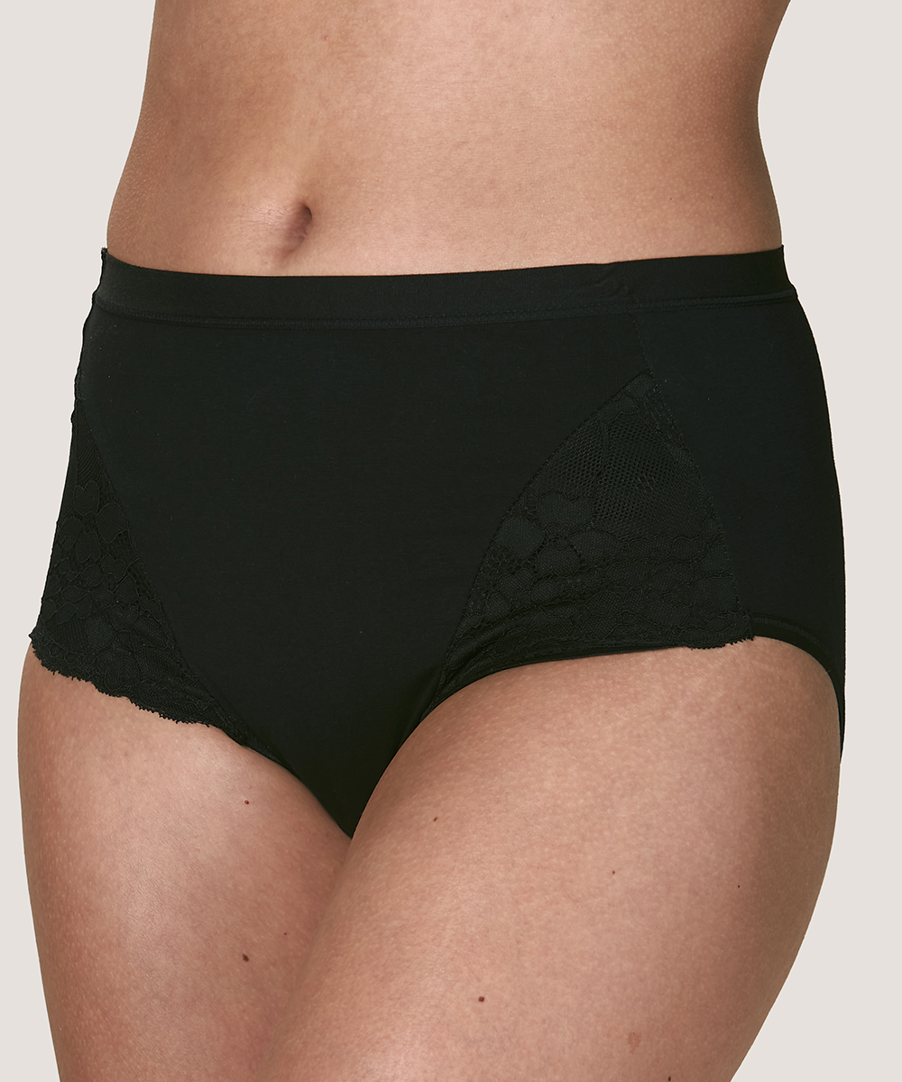 CALZÓN ALGODÓN MUJER LADY GENNY CUADRO COTTON ENCAJES LATERALES - 4