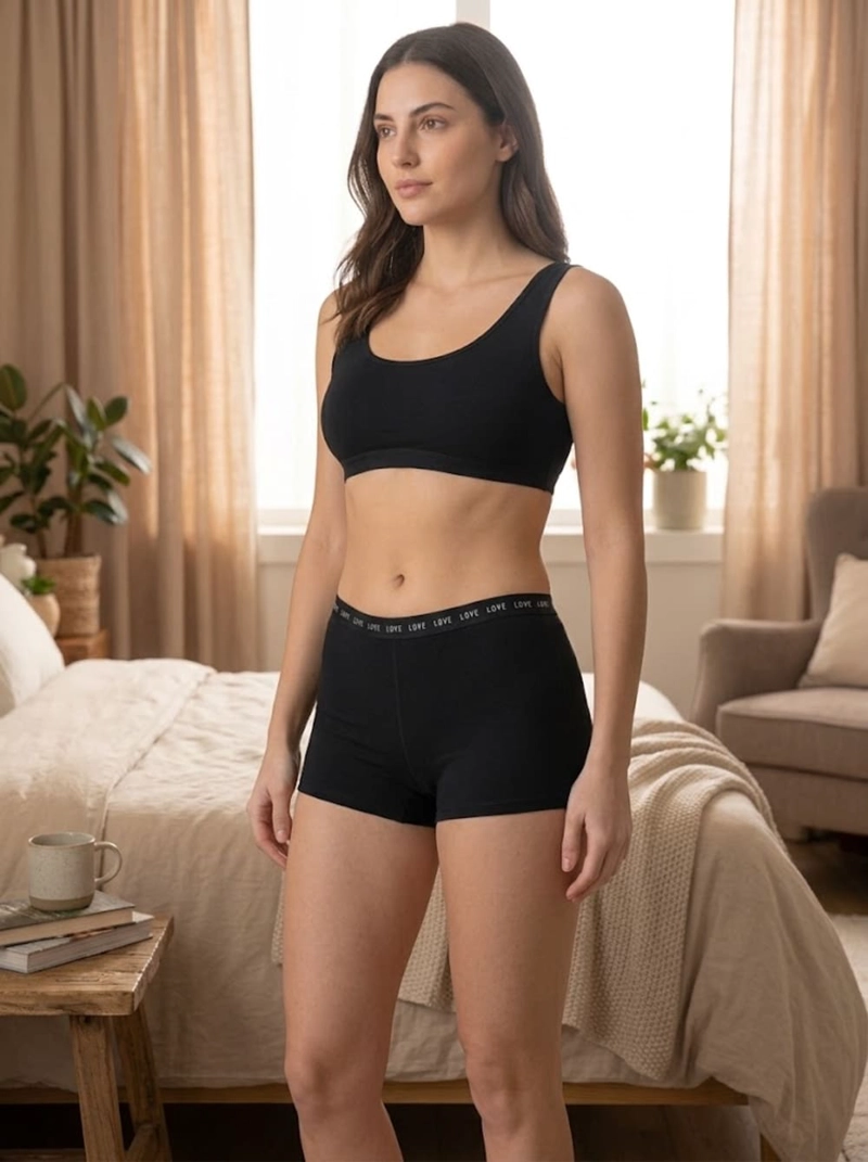 BÓXER ALGODÓN MUJER LADY GENNY CINTURA ESTAMPADA - 9
