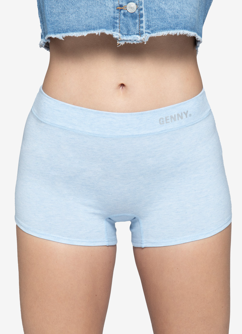 BOXER DAMA COTTON SPANDEX - 1