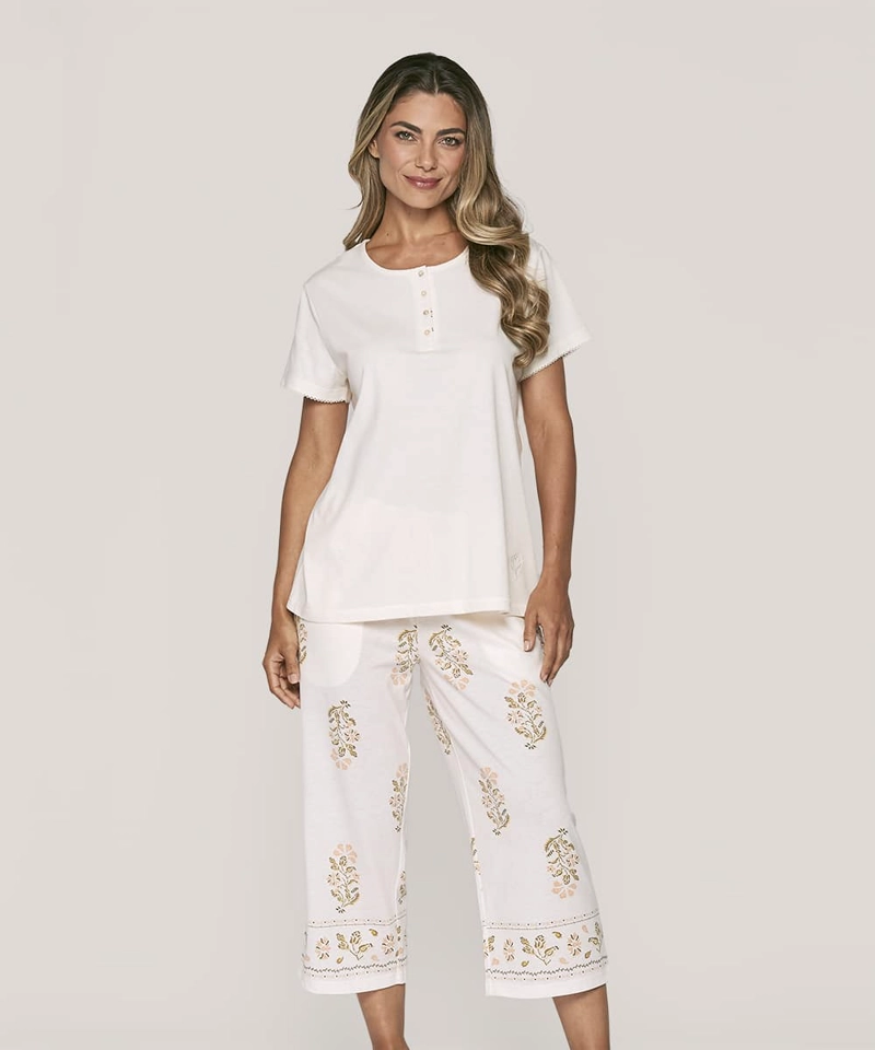 PIJAMA VERANO MUJER FLORAL | FRESCURA Y TERNURA - 2