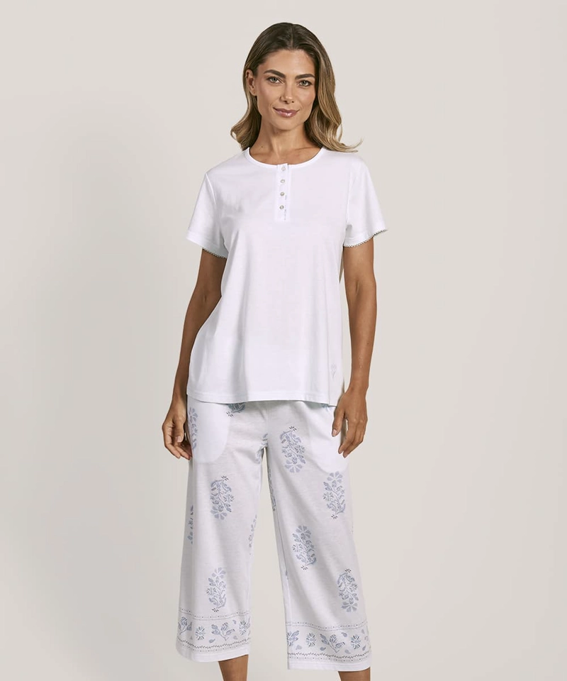 PIJAMA VERANO MUJER FLORAL | FRESCURA Y TERNURA - 2