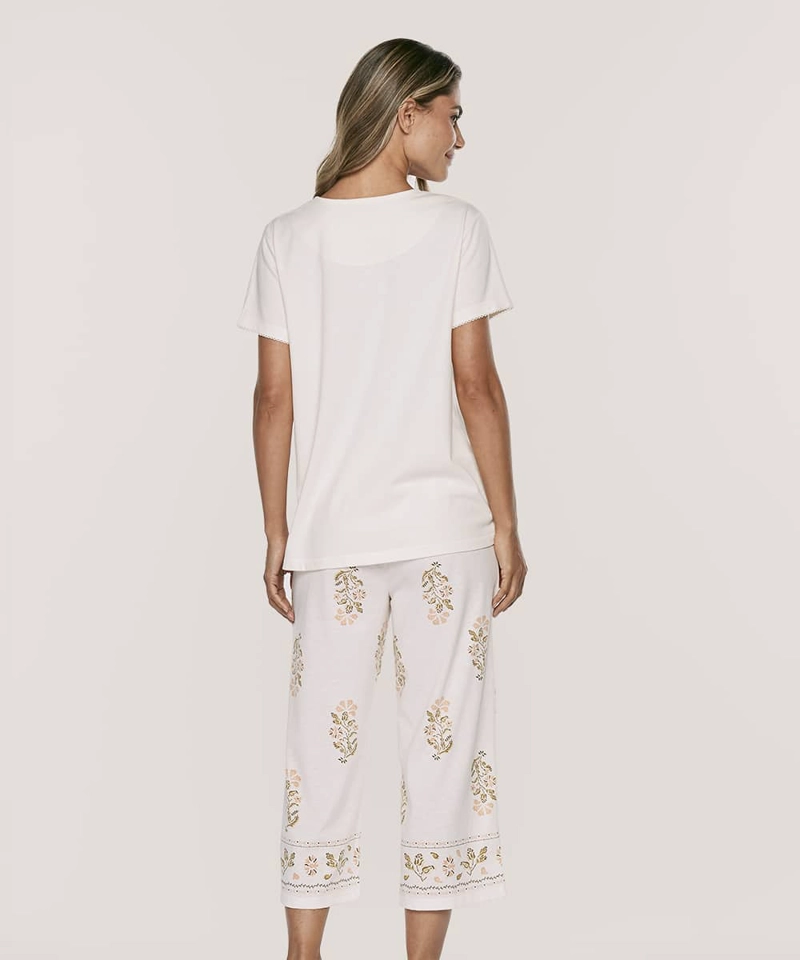 PIJAMA VERANO MUJER FLORAL | FRESCURA Y TERNURA - 3