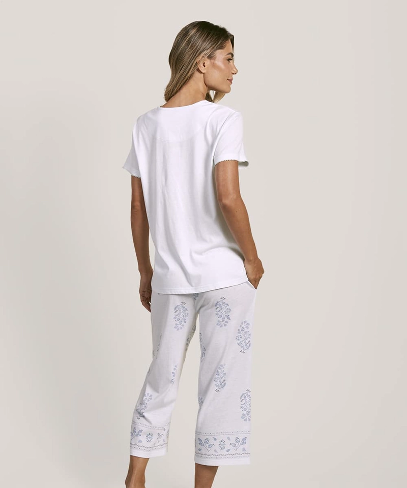 PIJAMA VERANO MUJER FLORAL | FRESCURA Y TERNURA - 3