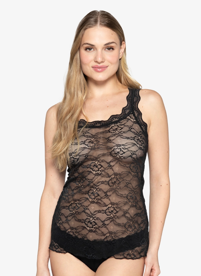 CAMISETA ENCAJE MUJER FRESCURA Y DELICADEZA EN CADA DETALLE - 1