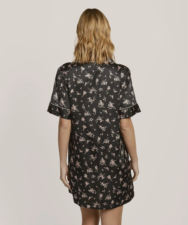 CAMISOLA SATIN MUJER CON DISEÑOS | SOFISTICACION NOCTURNA - 2