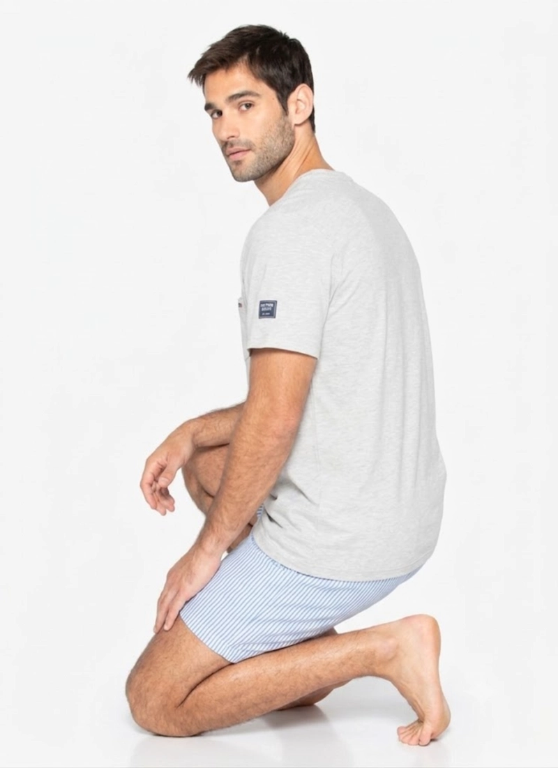 PIJAMA ALGODON HOMBRE | CONFORT RELAJANTE LADY GENNY - 4