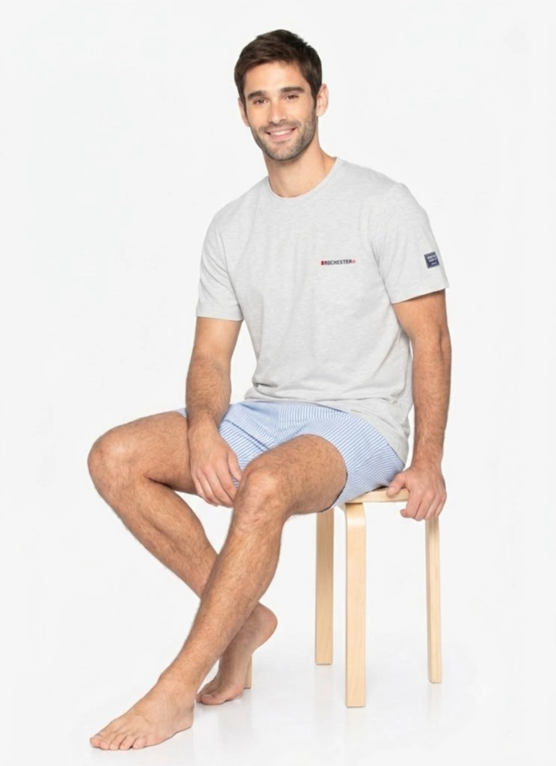 PIJAMA ALGODON HOMBRE | CONFORT RELAJANTE LADY GENNY - 5