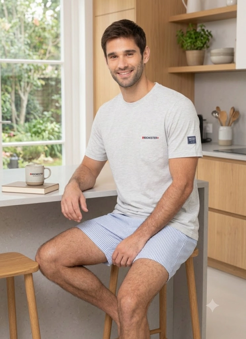PIJAMA ALGODON HOMBRE | CONFORT RELAJANTE LADY GENNY - 7