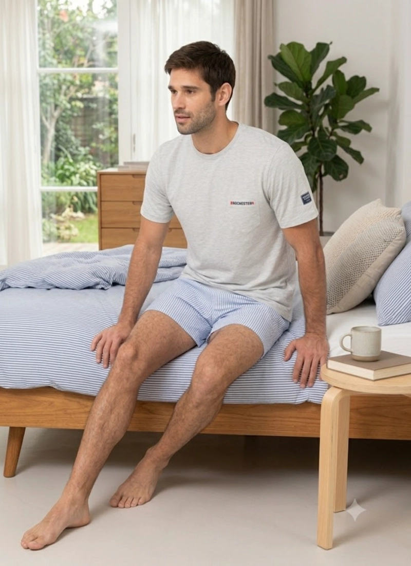 PIJAMA ALGODON HOMBRE | CONFORT RELAJANTE LADY GENNY - 8