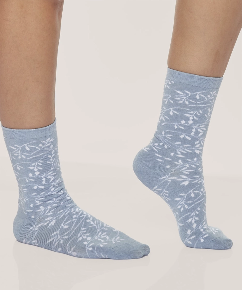 CALCETINES SIN COSTURAS BAMBU ESTAMPADO MUJER LADY GENNY - 2