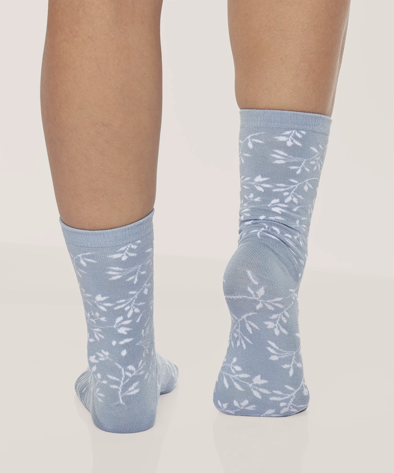 CALCETINES SIN COSTURAS BAMBU ESTAMPADO MUJER LADY GENNY - 3