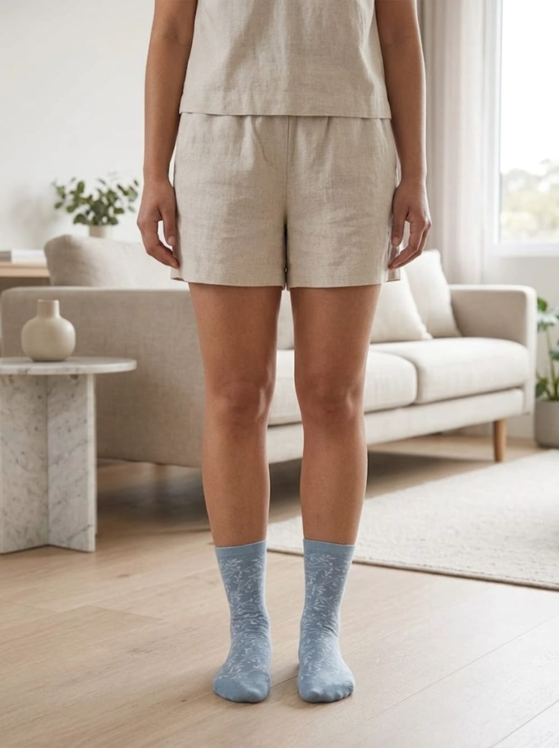 CALCETINES SIN COSTURAS BAMBU ESTAMPADO MUJER LADY GENNY - 5