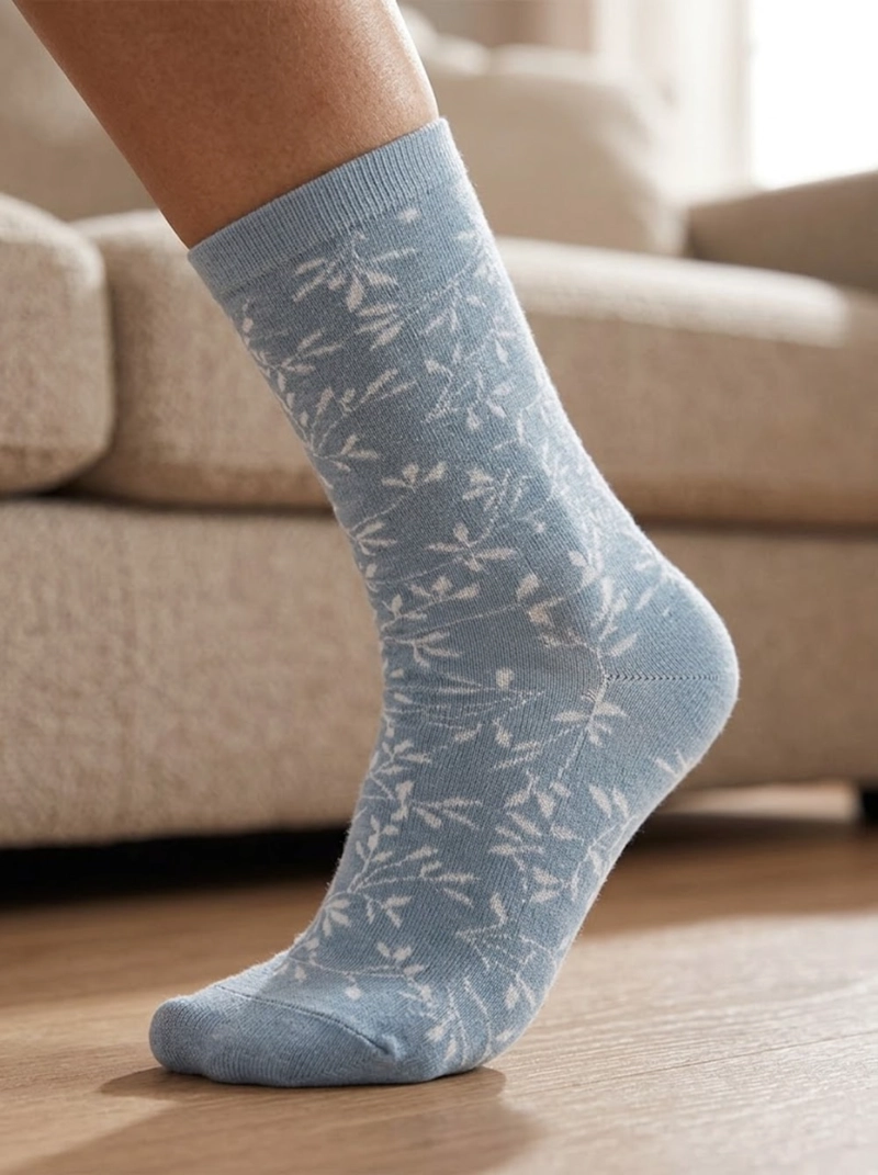 CALCETINES SIN COSTURAS BAMBU ESTAMPADO MUJER LADY GENNY - 7