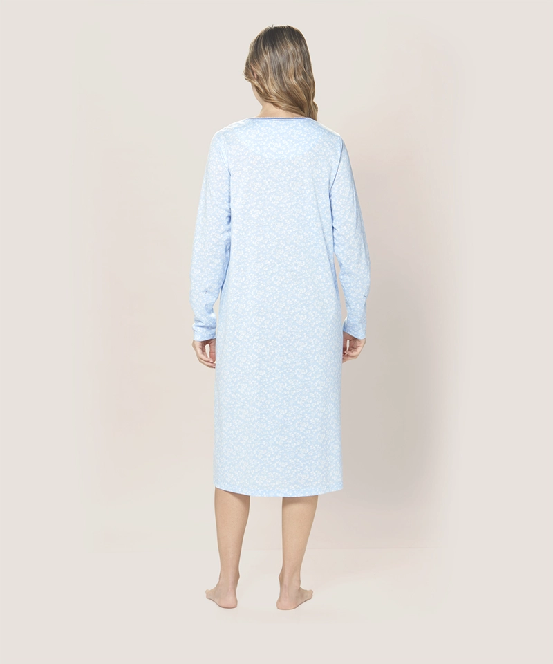 CAMISA COTTON FLORAL LADY GENNY | COMODIDAD NOCTURNA - 3