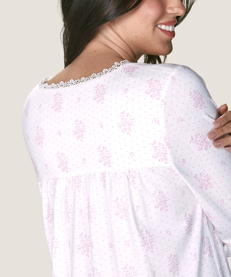 CAMISA COTTON ESTAMPADO | COMODIDAD ROMANTICA - 4