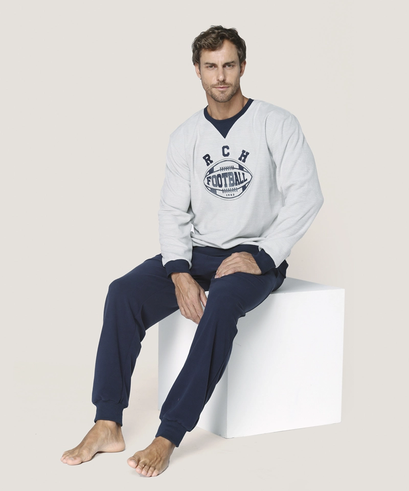PIJAMA MICROPOLAR HOMBRE | COMODIDAD Y ESTILO LADY GENNY - 1