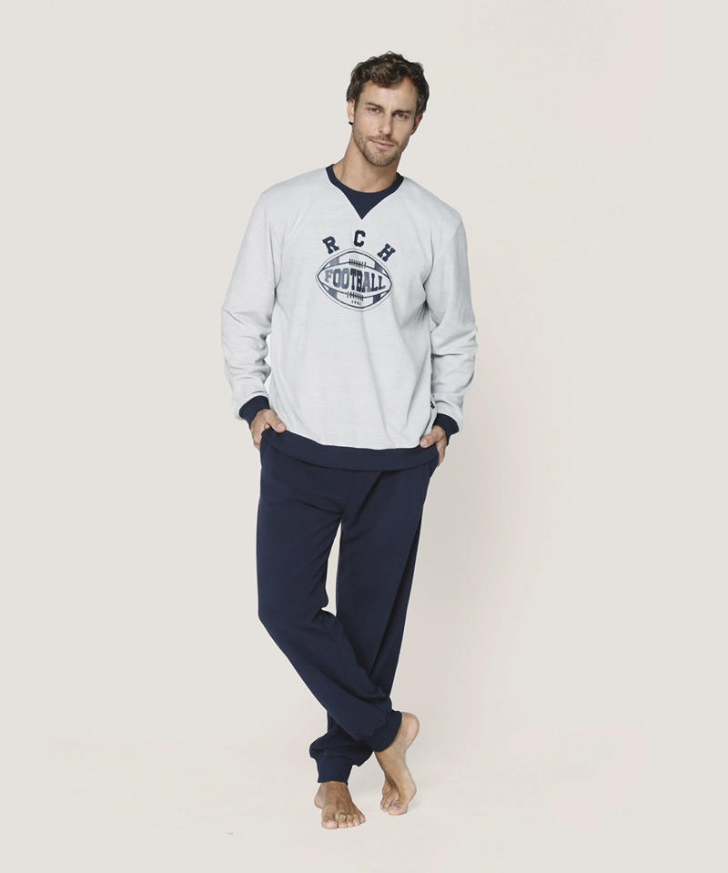PIJAMA MICROPOLAR HOMBRE | COMODIDAD Y ESTILO LADY GENNY - 2