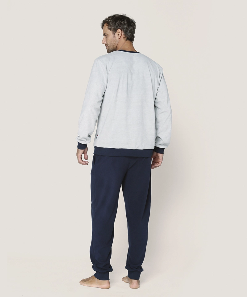 PIJAMA MICROPOLAR HOMBRE | COMODIDAD Y ESTILO LADY GENNY - 3