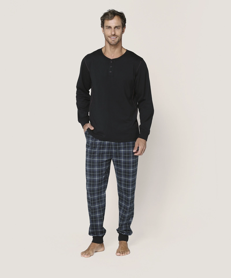 PIJAMA COTTON HOMBRE | COMODIDAD Y ESTILO LADY GENNY - 2