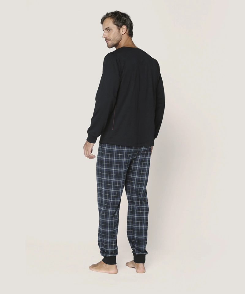PIJAMA COTTON HOMBRE | COMODIDAD Y ESTILO LADY GENNY - 3