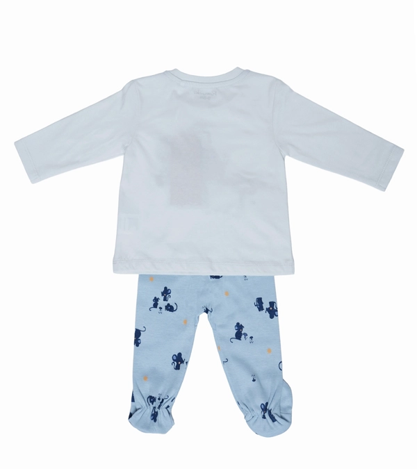 CONJUNTO ALGODON RATONCITO BEBE  PUMUCKI - 2