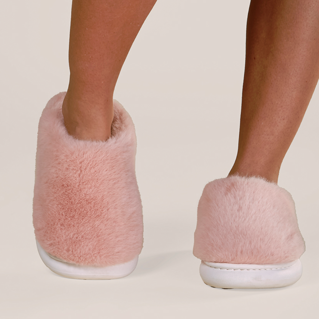 SLIPPER MUJER ULTRA SUAVE | PANTUFLAS PELO LARGO - 1