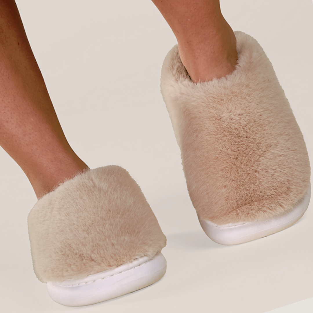 SLIPPER MUJER ULTRA SUAVE | PANTUFLAS PELO LARGO - 3