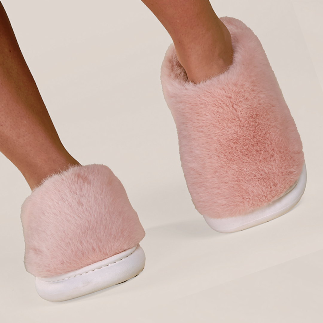 SLIPPER MUJER ULTRA SUAVE | PANTUFLAS PELO LARGO - 3