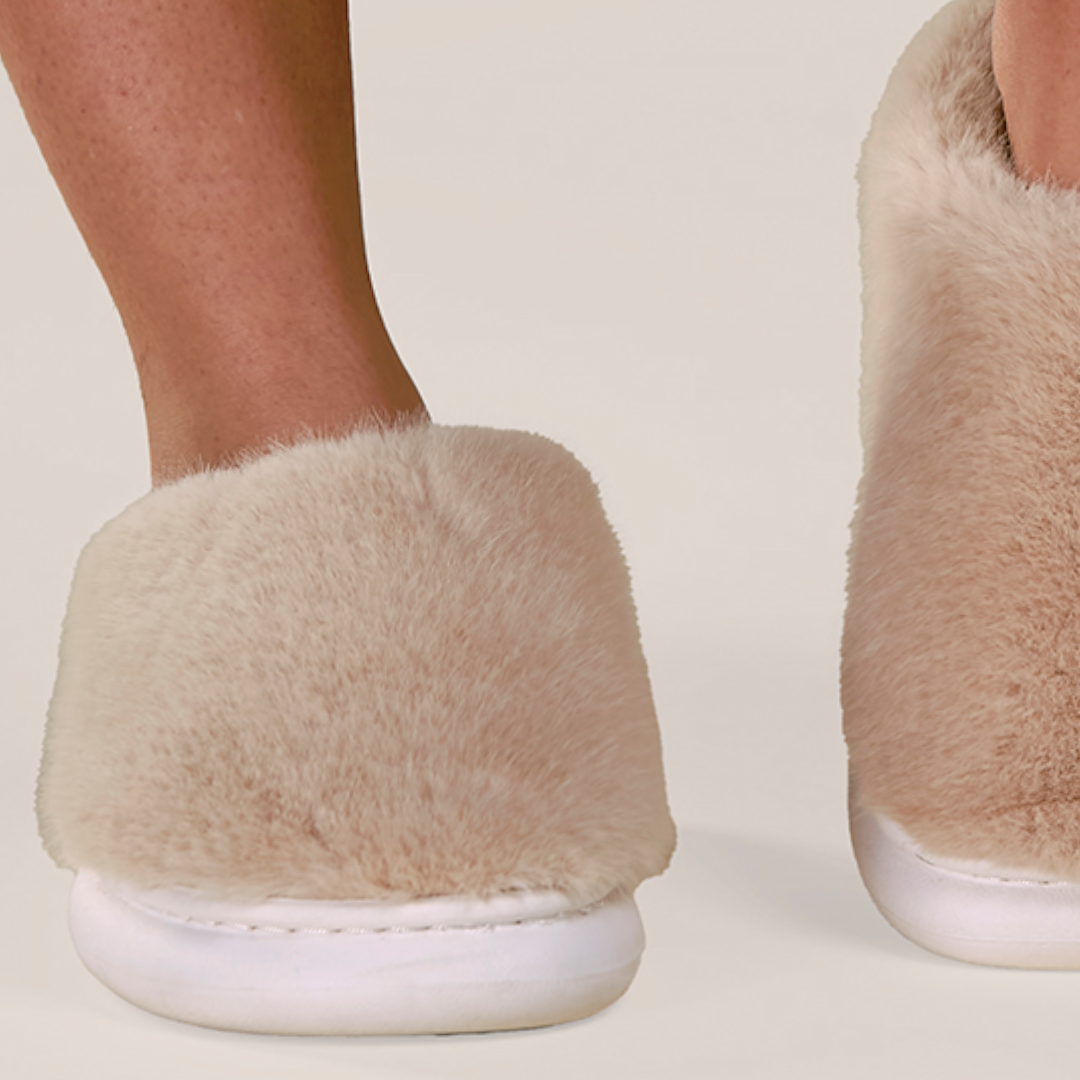 SLIPPER MUJER ULTRA SUAVE | PANTUFLAS PELO LARGO - 4