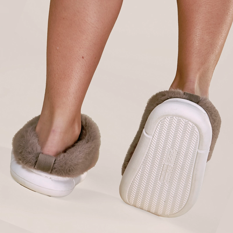 SLIPPER MUJER ULTRA SUAVE | PANTUFLAS PELO LARGO - 4