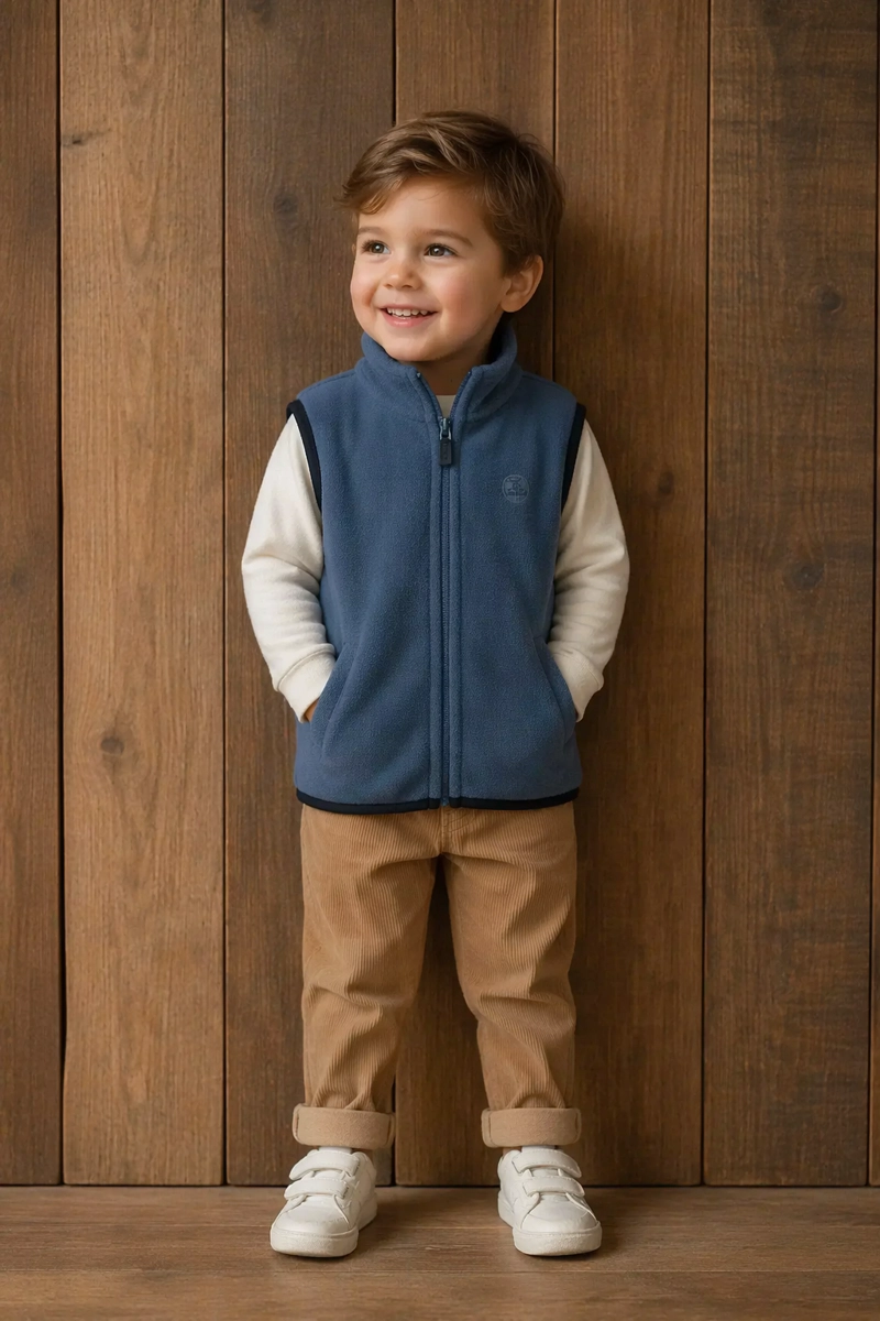 CHAQUETA EXTRA SUAVE POLAR POLIE STER BEBE  PUMUCKI - 7