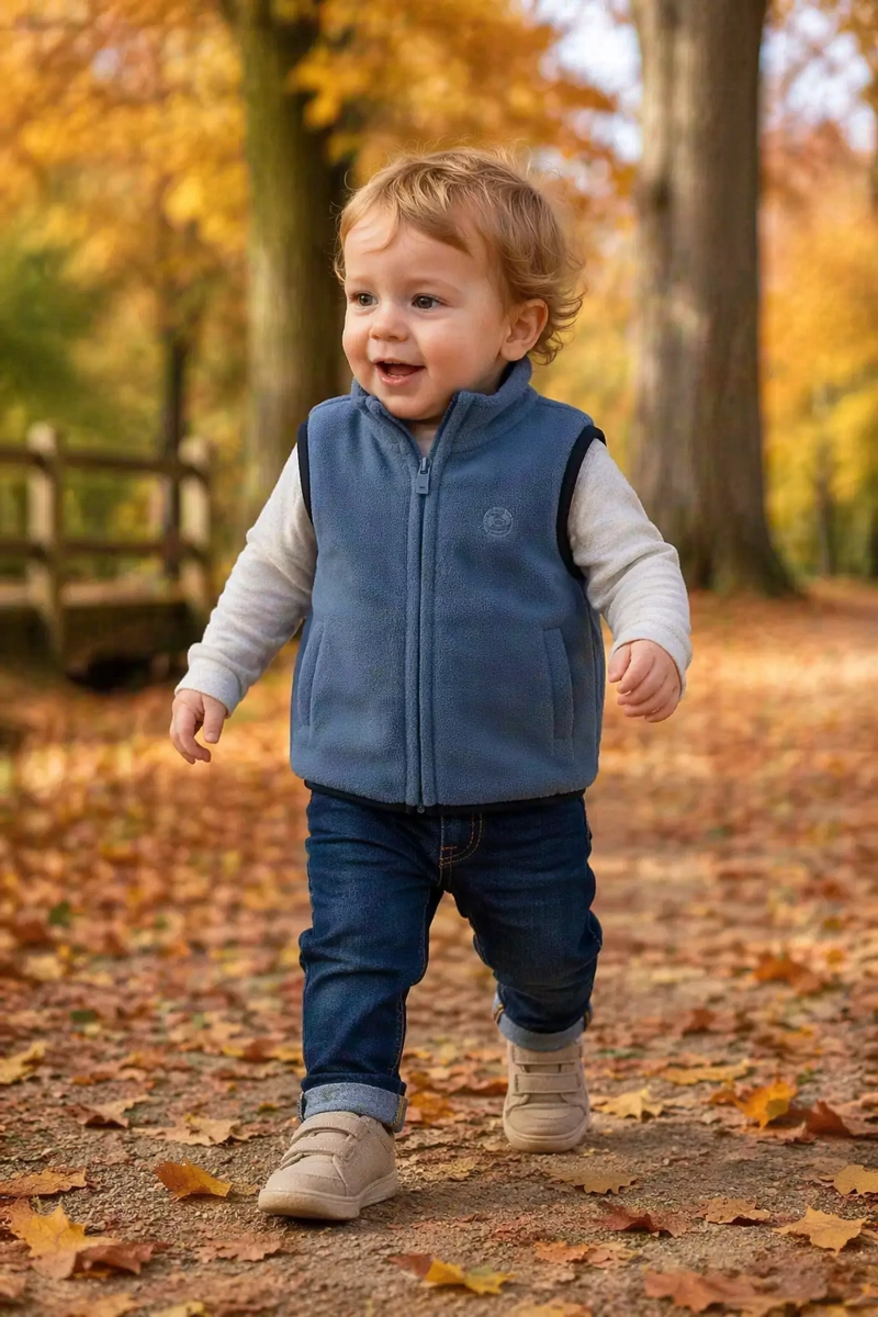 CHAQUETA EXTRA SUAVE POLAR POLIE STER BEBE  PUMUCKI - 9