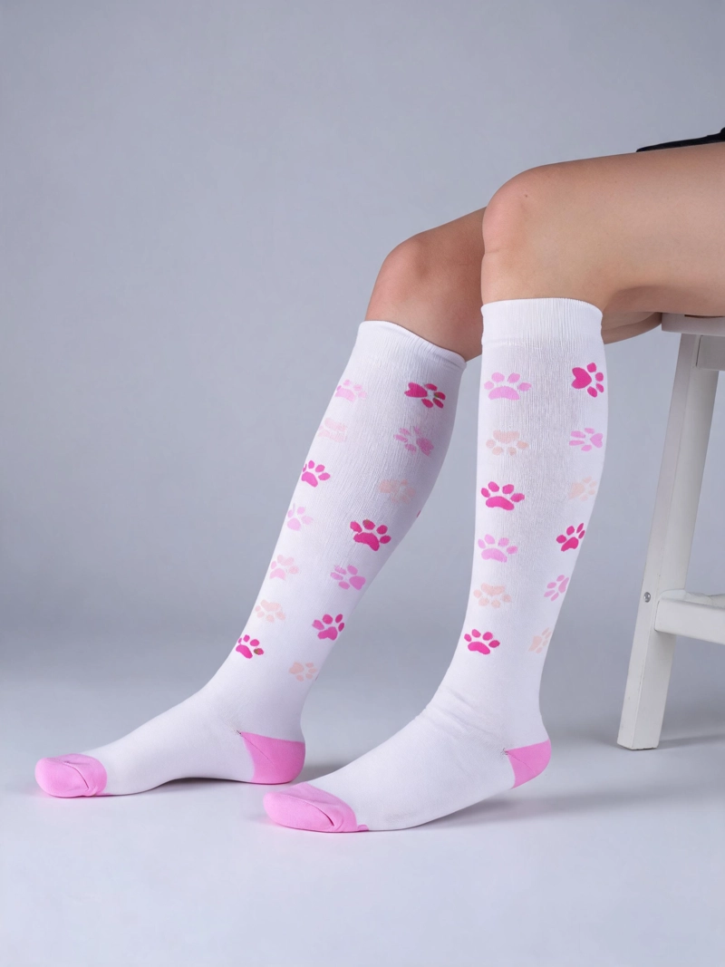 BUCANERAS DE COMPRESION PATITAS ROSADAS - 5