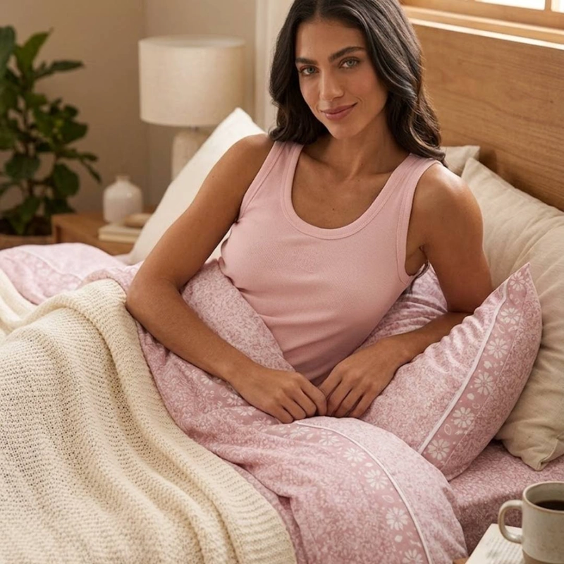 PIJAMA ALGODON MUJER | COMODIDAD Y DULZURA GARANTIZADA - 5