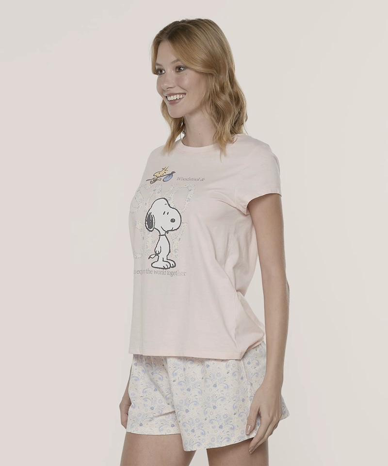 PIJAMA COTTON SNOOPY COTTON | SUAVIDAD Y CONFORT - 3