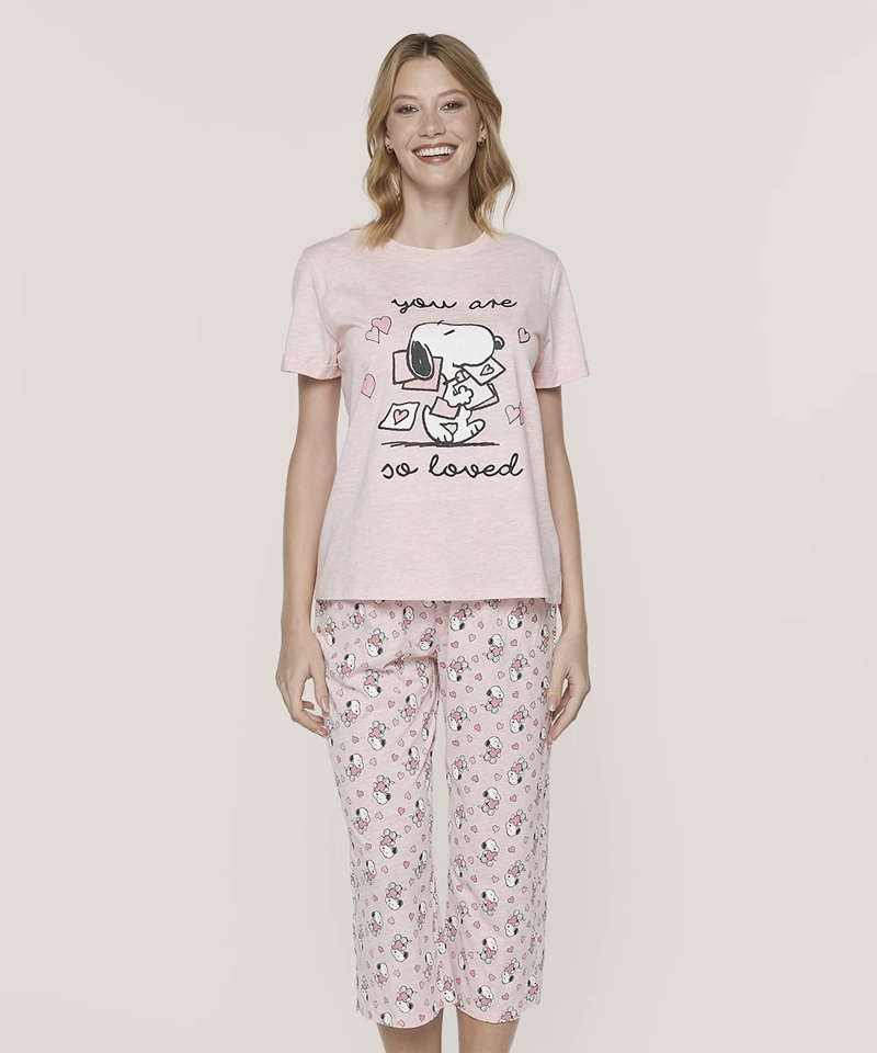 PIJAMA COTTON SNOOPY | COMODIDAD Y ESTILO VERANIEGO - 2