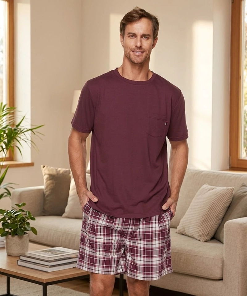 PIJAMA ALGODON PREMIUM HOMBRE | SUAVIDAD QUE TRANSFORMA - 7