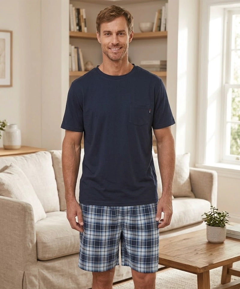PIJAMA ALGODON PREMIUM HOMBRE | SUAVIDAD QUE TRANSFORMA - 8